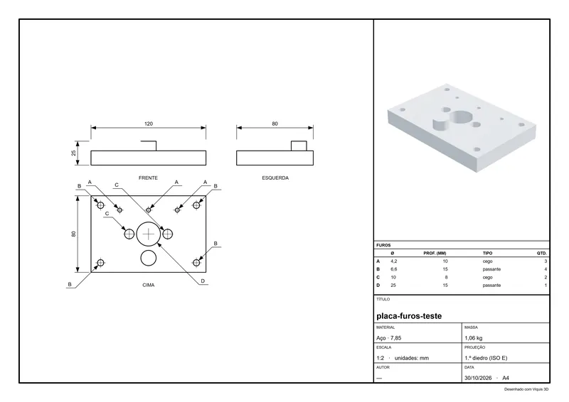 Dibujo técnico en PDF