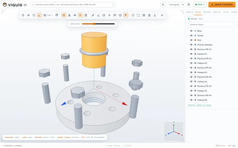 Viquis 3D para Windows.